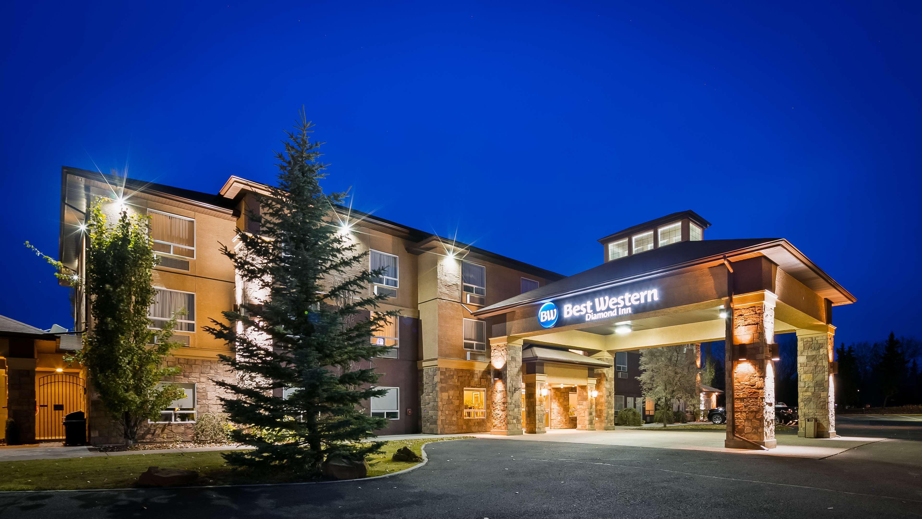 Best Western Diamond Inn Three Hills Eksteriør billede