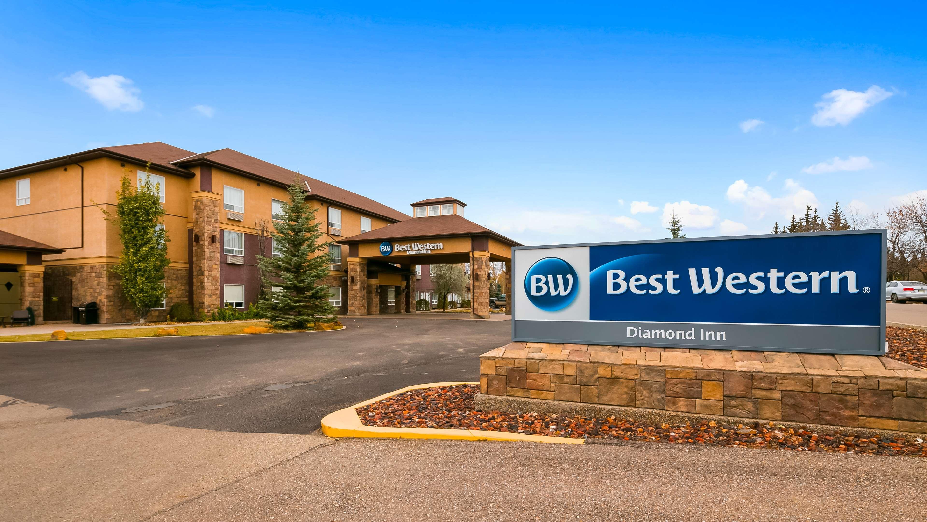 Best Western Diamond Inn Three Hills Eksteriør billede