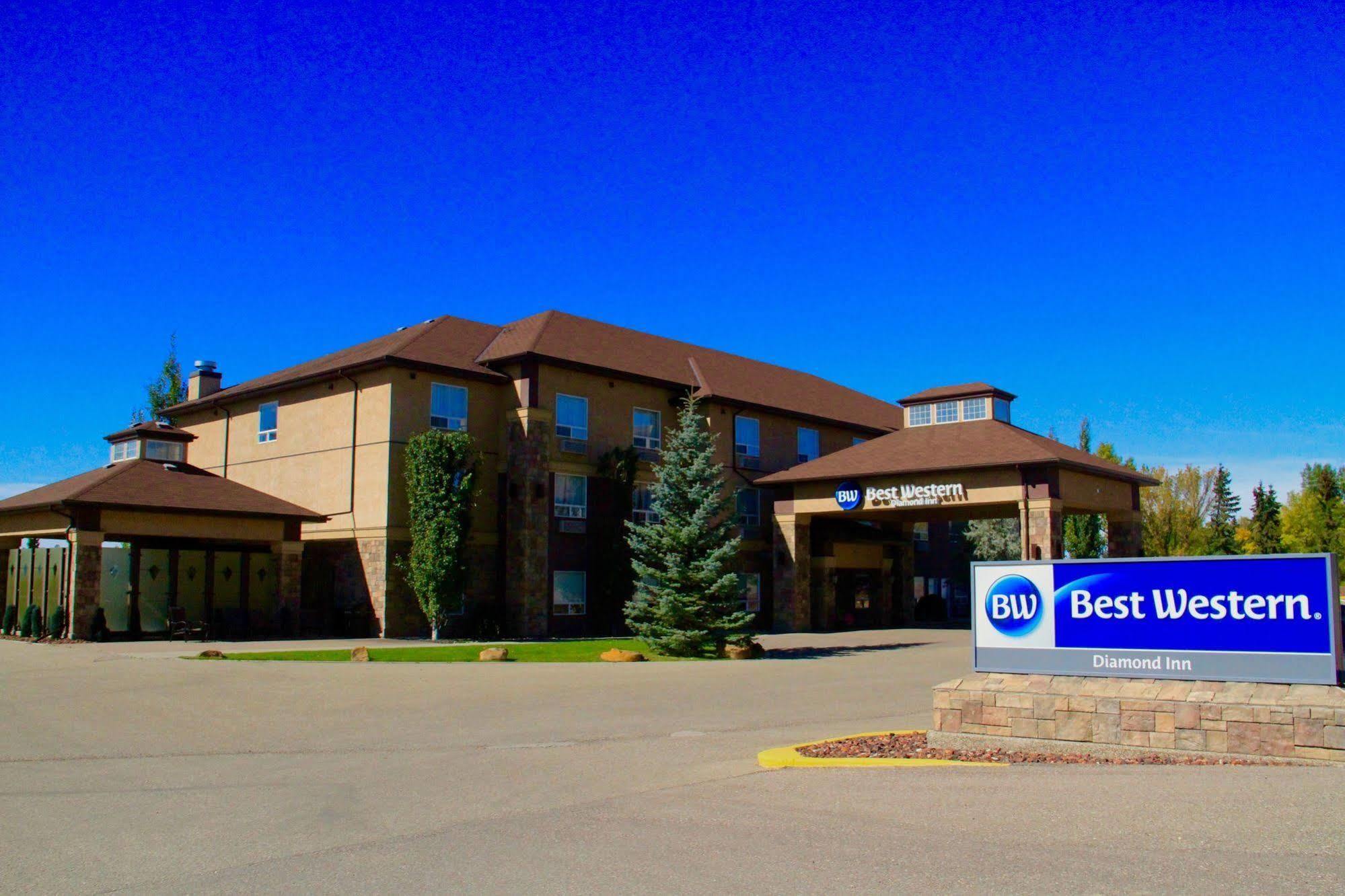 Best Western Diamond Inn Three Hills Eksteriør billede